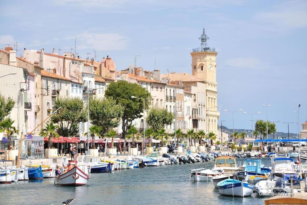 Ciotat Colada Beau Duplex Atypique A 50 M Du Port Classe 3 Etoiles La Ciotat Extérieur photo